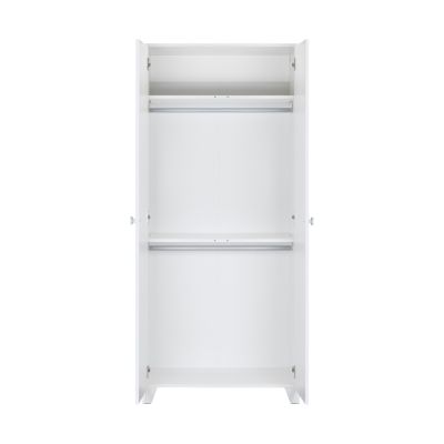 Europe Baby Sarah Ledikant 70 x 140 cm Incl. Juniorzijden/Commode 3 Laden/Hanglegkast 2 Deuren - Wit Europe Baby Sarah Ledikant 70 x 140 cm Incl. Juniorzijden/Commode 3 Laden/Hanglegkast 2 Deuren - Wit