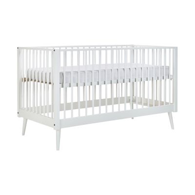 Europe Baby Evy Ledikant 70 x 140 cm Incl. Juniorzijde - Mat Wit Europe Baby Evy Ledikant 70 x 140 cm Incl. Juniorzijde - Mat Wit