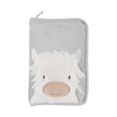 Noukie's Verzorgingsboekje Hoes - Fluffy - Grijs