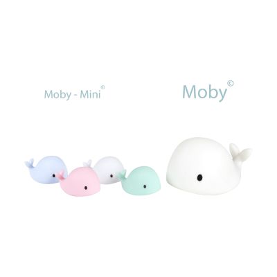 Flow Amsterdam Nachtlamp Moby Mini Blue