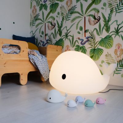 Flow Amsterdam Nachtlamp Moby Mini Blue