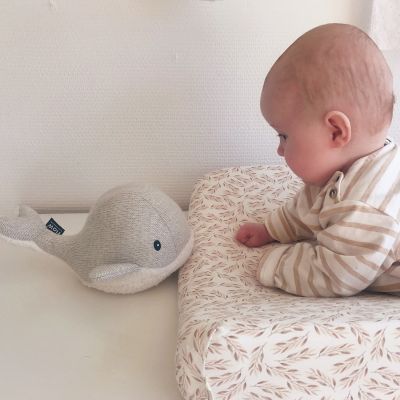 Flow Amsterdam Knuffel Met Hartslag Moby Grey