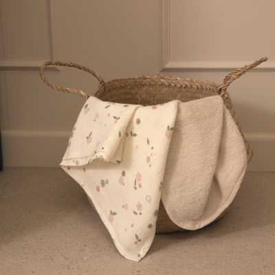 Witlof For Kids Vintage Flowers Hydrofiele Doek - 65 x 65 cm 