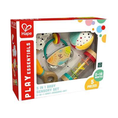 Hape Baby Sensory Set - 5-in-1 Hape Baby Sensory Set - 5-in-1