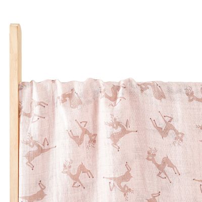 HappyBear Swaddle Hydrofiel Doek Oh Deer 120cm 
