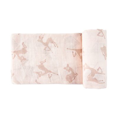 HappyBear Swaddle Hydrofiel Doek Oh Deer 120cm 
