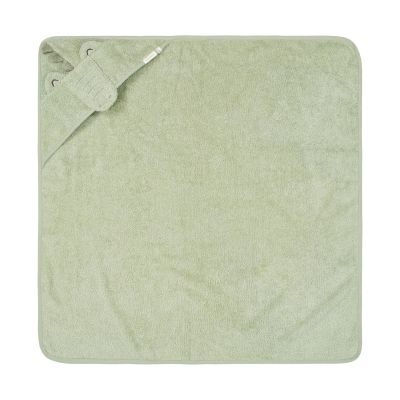 Little Dutch Badcape Krokodil - 100 x 100 cm - Groen
