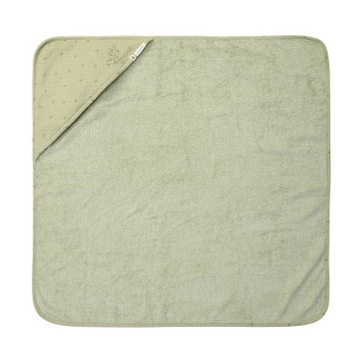Little Dutch Pure Badcape - 100 x 100 cm - Sage