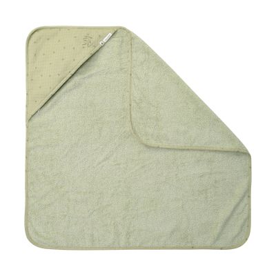 Little Dutch Pure Badcape - 100 x 100 cm - Sage