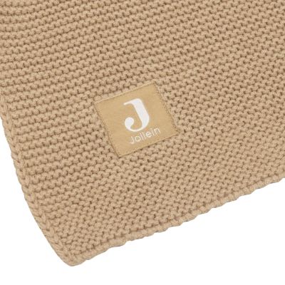 Jollein Basic Knit Wiegdeken - 75 x 100 cm - Hazel Jollein Basic Knit Wiegdeken - 75 x 100 cm - Hazel