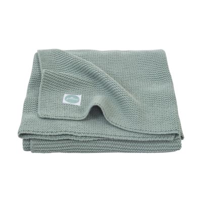 Jollein Wiegdeken Basic Knit Forest Green 75 x 100 cm