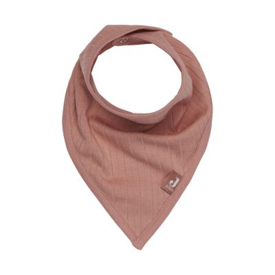 Jollein Bandana Basic Stripe Rosewood (2 Stuks)