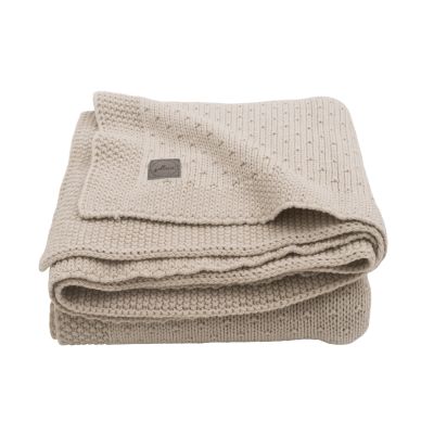 Jollein Wiegdeken Bliss Knit Nougat 75 x 100 cm