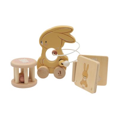 Jollein Bunny Luz Houten Giftset Jollein Bunny Luz Houten Giftset