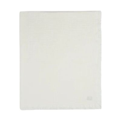Jollein Muslin Fringe Ledikantdeken 120 x 120 cm