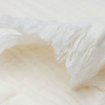 Jollein Ledikantdeken Muslin Ivory 120 x 120 cm