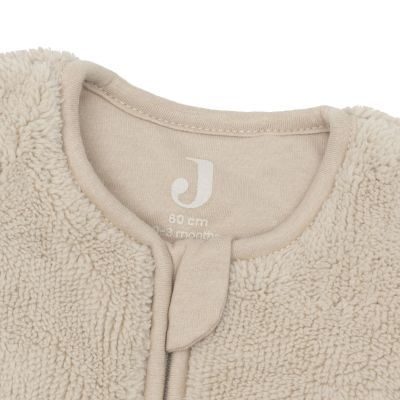 Jollein Fluffy Slaapzak met Afritsbare Mouwen - 60 cm - Sand