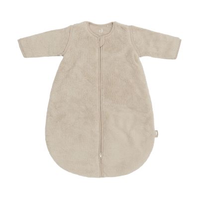 Jollein Fluffy Slaapzak met Afritsbare Mouwen - 60 cm - Sand