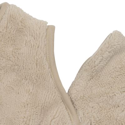 Jollein Fluffy Slaapzak met Afritsbare Mouwen - 70 cm - Sand