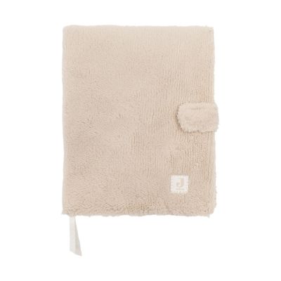 Jollein Groeiboekje Hoes - Fluffy - Sand Jollein Groeiboekje Hoes - Fluffy - Sand