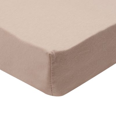 Jollein Hoeslaken - 2 Stuks - 70/75x140/150 cm - Jersey - Light Terra/Oatmeal Jollein Hoeslaken - 2 Stuks - 70/75x140/150 cm - Jersey - Light Terra/Oatmeal
