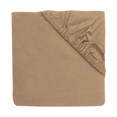 Jollein Hoeslaken Boxmatras - 75x95 cm - Jersey - Hazel