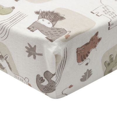 Jollein Hoeslaken - 60x120 cm - Jersey - Barn Buddies Jollein Hoeslaken - 60x120 cm - Jersey - Barn Buddies