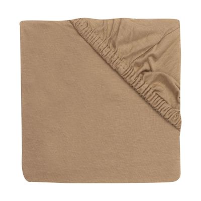 Jollein Hoeslaken - 40/50x80/90 cm - Jersey - Hazel