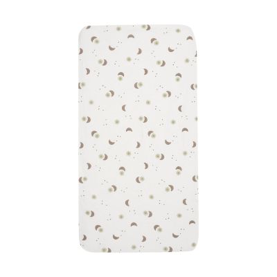 Jollein Hoeslaken - 60x120 cm - Jersey - Over The Moon Jollein Hoeslaken - 60x120 cm - Jersey - Over The Moon
