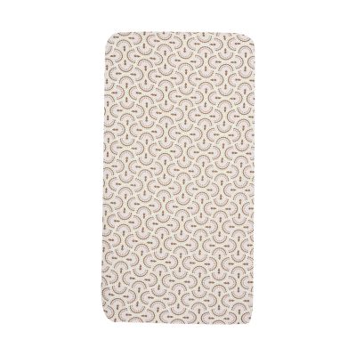 Jollein Hoeslaken - 70/75x140/150 cm - Jersey - Soft Plumes Jollein Hoeslaken - 70/75x140/150 cm - Jersey - Soft Plumes