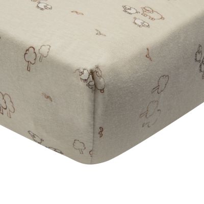 Jollein Hoeslaken - 60x120 cm - Jersey - Woolly Jollein Hoeslaken - 60x120 cm - Jersey - Woolly