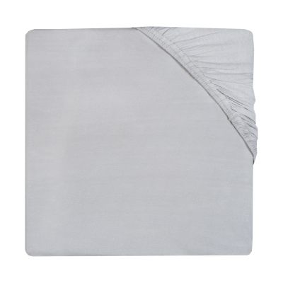 Jollein Hoeslaken Boxmatras Jersey Soft Grey 75 x 95 cm