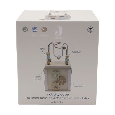 Jollein Jollies Houten Activiteitenkubus Jollein Jollies Houten Activiteitenkubus
