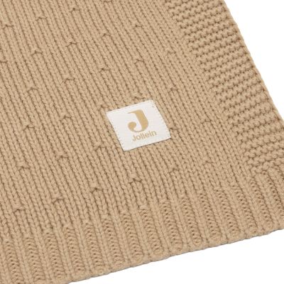 Jollein Ledikantdeken - Sprinkle Knit - 100 x 150 cm - Hazel Jollein Ledikantdeken - Sprinkle Knit - 100 x 150 cm - Hazel