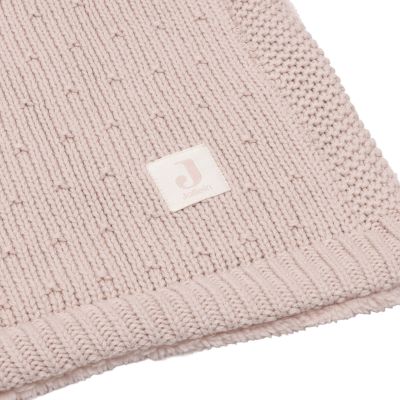 Jollein Wiegdeken - Sprinkle Knit / Fluffy - 75 x 100 cm - Silk Rose Jollein Wiegdeken - Sprinkle Knit / Fluffy - 75 x 100 cm - Silk Rose