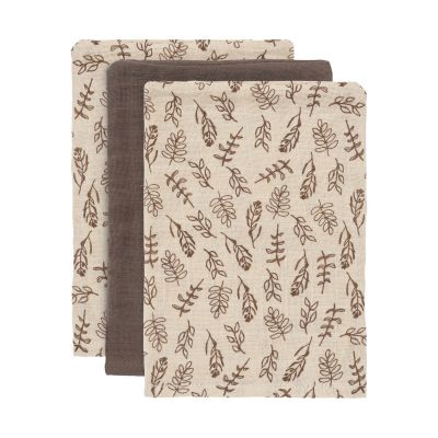Jollein Washand Meadow Chestnut 3-Pack