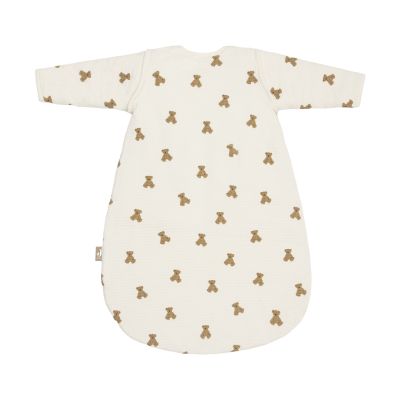 Jollein Mini Teddy Bear Slaapzak met Afritsbare Mouwen - 60 cm - Little Waffle Jollein Mini Teddy Bear Slaapzak met Afritsbare Mouwen - 60 cm - Little Waffle