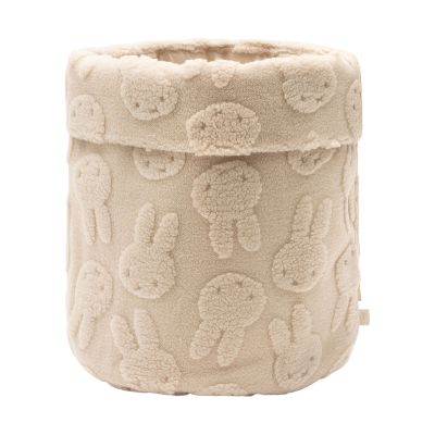 Jollein Nijntje Jacquard Opbergmand - Teddy - Sand Jollein Nijntje Jacquard Opbergmand - Teddy - Sand