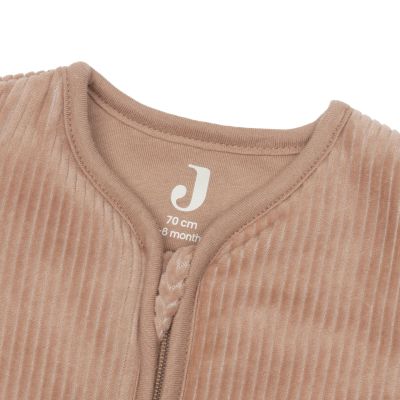 Jollein Slaapzak met Afritsbare Mouwen - Rib - 70 cm - Light Terra Jollein Slaapzak met Afritsbare Mouwen - Rib - 70 cm - Light Terra