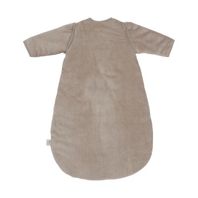 Jollein Slaapzak met Afritsbare Mouwen - Rib - 110 cm - Milky Coffee Jollein Slaapzak met Afritsbare Mouwen - Rib - 110 cm - Milky Coffee