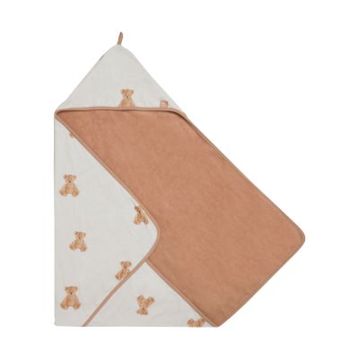 Jollein Badcape Stripe Terry Teddy Bear