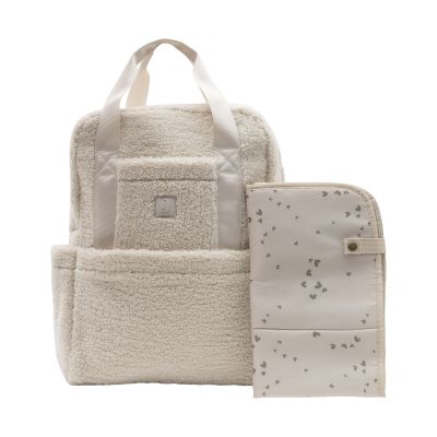 Jollein Teddy Lou Luiertas Rugzak - Sand Jollein Teddy Lou Luiertas Rugzak - Sand