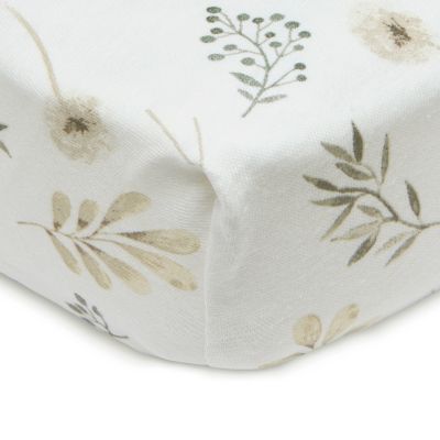 Jollein Wieghoeslaken Jersey 40 x 80/90 cm Wild Flowers 