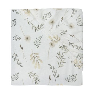 Jollein Wieghoeslaken Jersey 40 x 80/90 cm Wild Flowers 