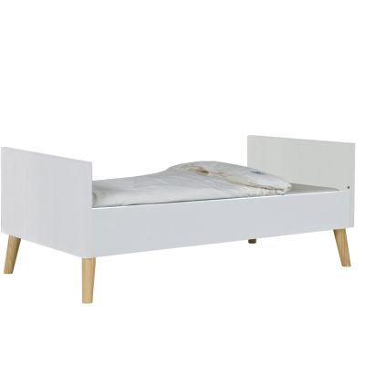 TWF Ledikant 70 x 140 Incl. Juniorzijden - Commode Beach Island White