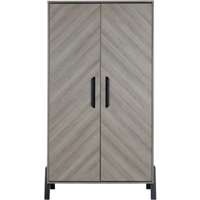 TWF Ledikant 70 x 140 Incl. Juniorzijden - Commode - Hanglegkast Havana