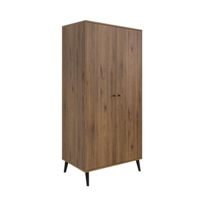 Bopita Ledikant 60 x 120 - Commode - 2‑Deurskast - Zara - Walnoot