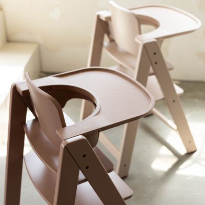 Kidsmill Up! Kinderstoel Beukenhout Incl. Kunststof Babyset - Terra