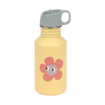 Lässig Happy Trails Drinkfles RVS - 500 ml - Flower