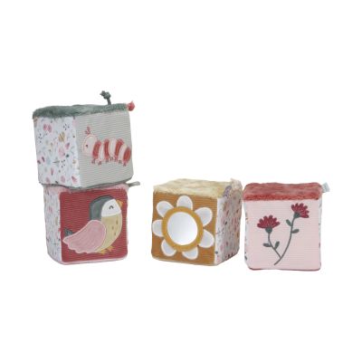 Little Dutch Zachte Blokkenset Flowers & Butterflies